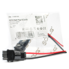 Wtyk P27W 3156 z przewodami