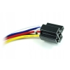 Gniazdo przekaźnika 5pin 1,25mm2 z diodą