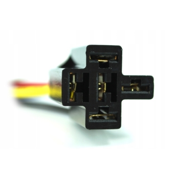 Gniazdo przekaźnika 5pin 1,25mm2 z diodą