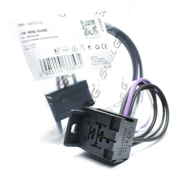 Gniazdo przekaźnika z uchwytem 2,5mm2