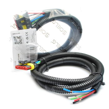 Gniazdo superseal 5 pin z przewodami 1m