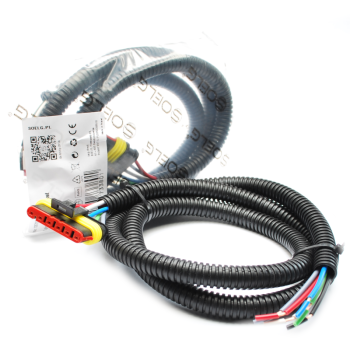 Gniazdo superseal 6 pin z przewodami 1m