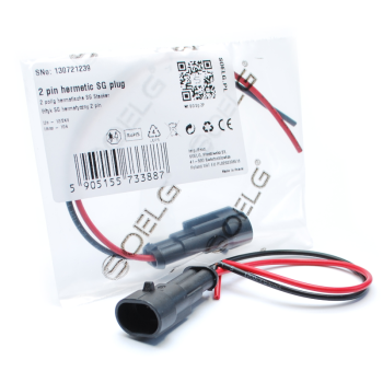 Wtyk superseal 2 pin z przewodami